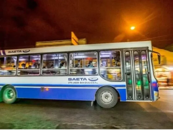 No se suspenderá el servicio nocturno de colectivos