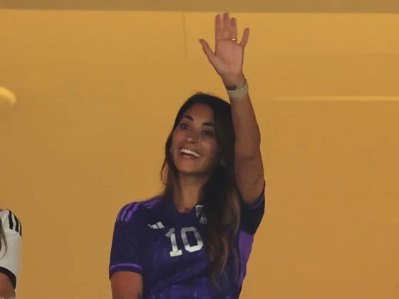 Antonella Roccuzzo, manija por la "Copa América"