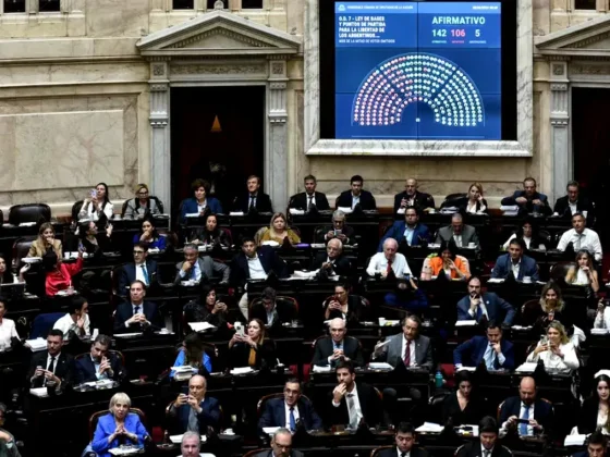 Diputados aprobó la Ley de Bases