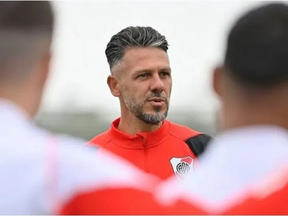 Con algunas dudas, el once de Martín Demichelis para que River visite a Nacional