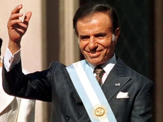 El gobierno nacional colocará un busto de Carlos Menem en la Casa Rosada