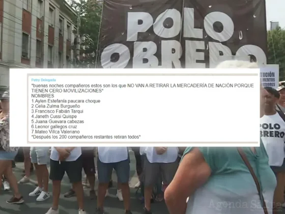 “Como no marcharon, no retiran mercadería”: las pruebas que tiene la Justicia contra dirigentes piqueteros