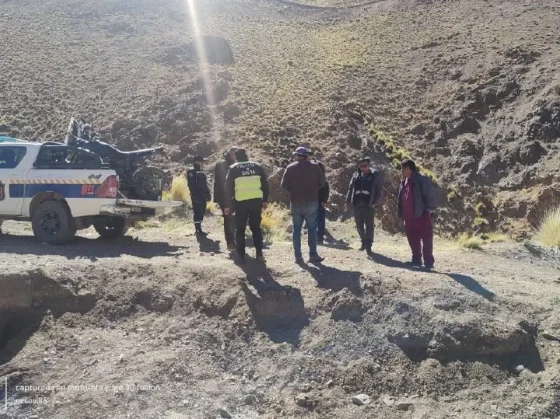 La policía asistió a un turista varado en La Poma