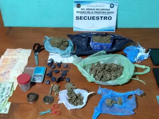 SALTA: cuatro detenidos por comercializar estupefacientes