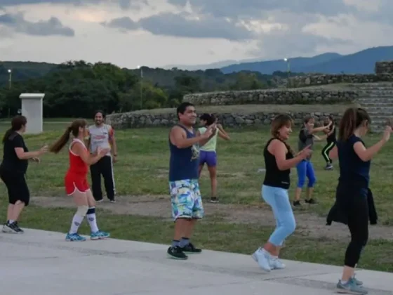 Horarios de actividad física en los Parques Urbanos en mayo