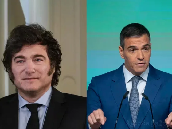 Milei volvió a apuntar contra Pedro Sánchez y lo vinculó al kirchnerismo