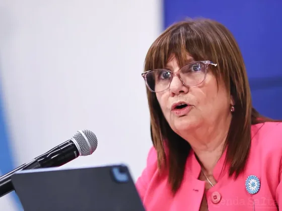 Patricia Bullrich analiza viajar a Misiones: "Si la cosa se desborda, viajaré"