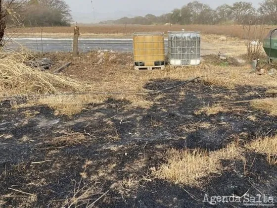 "Mis almacigos y la chia, apagando con los chicos, a eso estuvimos de perder todo” declaró el productor agropecuario que viralizó la noticia.