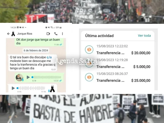 Piqueteros salteños se quedaban con el 50% del potenciar trabajo de beneficiarios