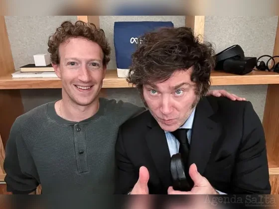 Javier Milei cerró la gira por EEUU con un encuentro con Mark Zuckerberg