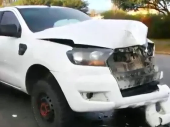 Salteña se durmió al volante y provocó un choque en cadena