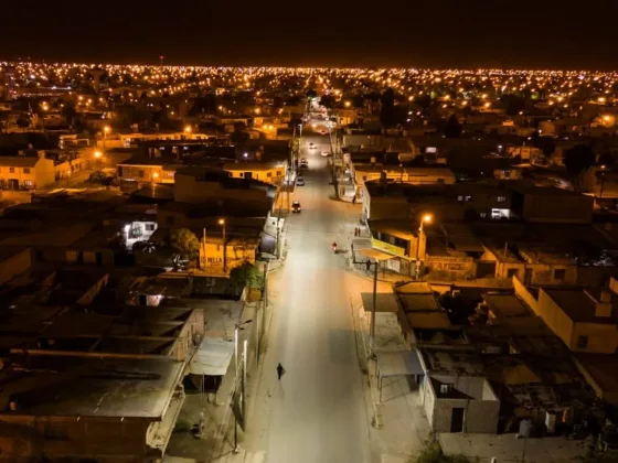 Colocaron nuevas Leds que beneficiarán a diversos barrios de zona sudeste