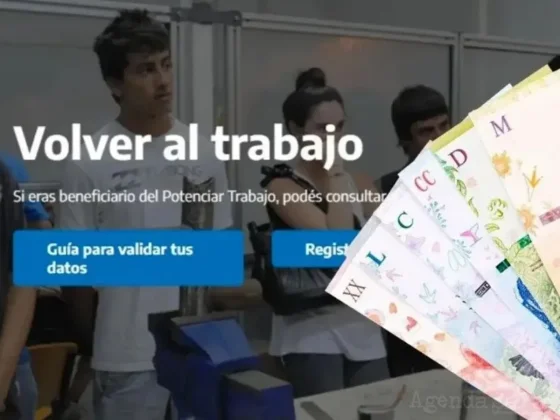 Nuevo PAGO del POTENCIAR TRABAJO: Capital Humano confirmó $78.000 para esta fecha