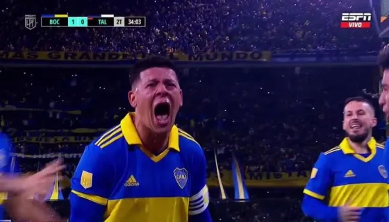 Con un gol de penal de Rojo, Boca Juniors venció a Talleres en La Bombonera
