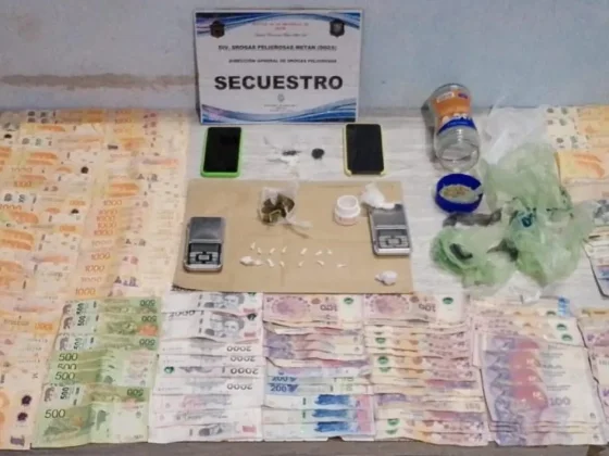 Dos salteños fueron detenidos por comercializar estupefacientes