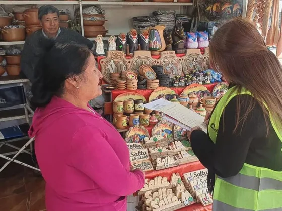 Censo de feriantes en el Parque San Martín ¿cuántos puestos hay?