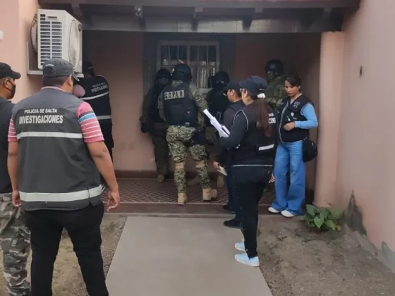 Salteño fue detenido en un allanamiento por distribución de material de abuso sexual infantil