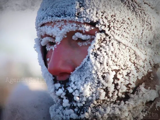 Tremendo frío: -5º de térmica en el inicio de semana