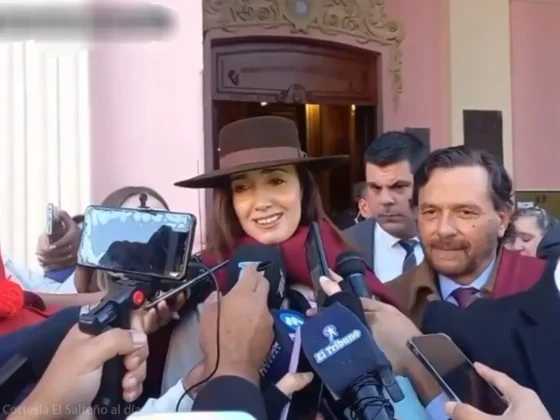 La vicepresidente Villarruel llevará el Pacto de Güemes a Milei
