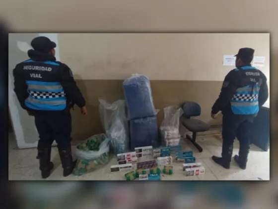 Tras un control policial secuestraron un cargamento de hojas de coca y cigarrillos