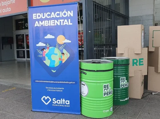 Este sábado continúa el Ecopunto de reciclaje en el supermercado de Av. Paraguay 1450