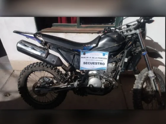 La policía recuperó una moto robada durante una operación de venta