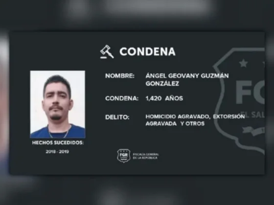 Condenaron a un pandillero a 1.420 años de prisión