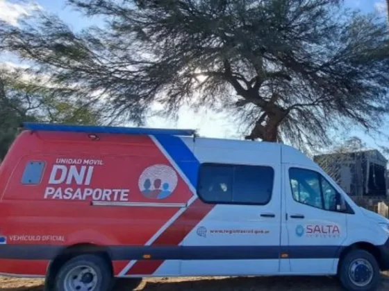 El móvil del Registro Civil presente en el festival del TRICHACO