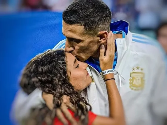 “Siempre vas a ser el mejor padre y jugador del mundo”, la emotiva carta de la hija de Ángel Di María