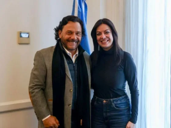 El gobernador se reunió con la ministra Sandra Pettovello