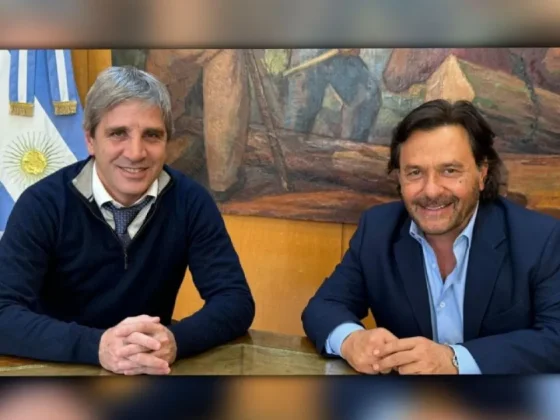 Gustavo Sáenz y Luis Caputo avanzaron en el acuerdo para continuar el Gasoducto de los Valles Calchaquíes