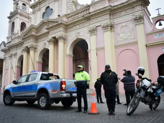 Así será el operativo por la entronización de las imágenes del Señor y la Virgen del Milagro