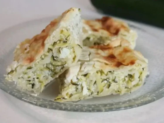 Pastel de zapallitos, súper fácil