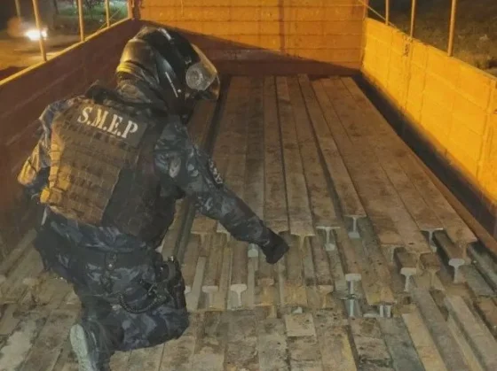 Fortín Dragones: Denuncian el robo de rieles