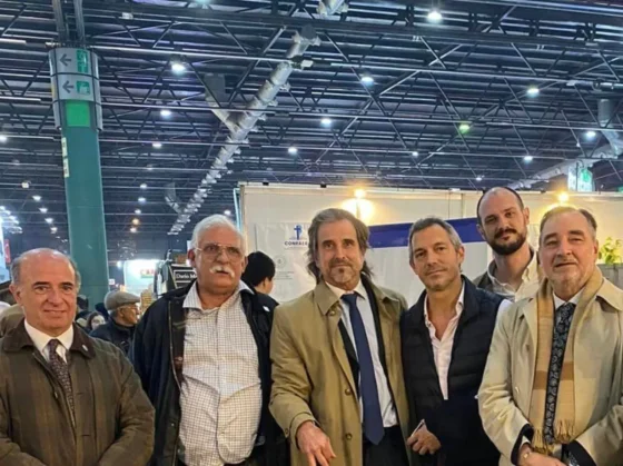 El diputado Carlos Zapata recorrió la Expo Rural junto a la bancada libertaria