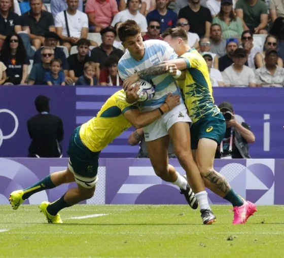 Los Pumas 7s no pudieron con Australia y ahora enfrentan a Francia