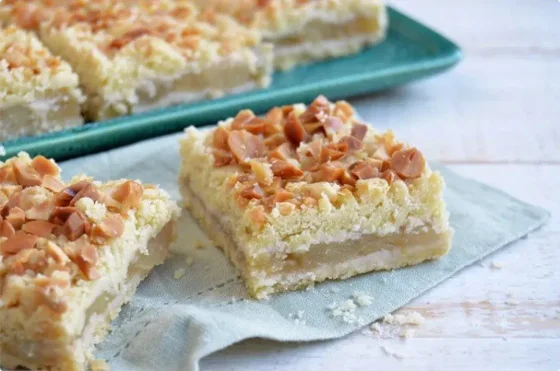Tentate con esta receta de cuadraditos de limón y coco con crumble, fáciles y ricos para cualquier ocasión