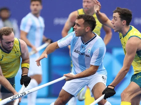 Los Leones perdieron con Australia en su debut en los Juegos Olímpicos de París 2024