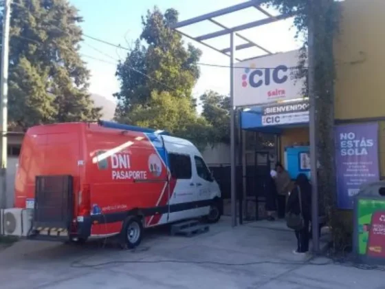Hasta el viernes permanecerá en el B° Constitución el móvil del Registro Civil