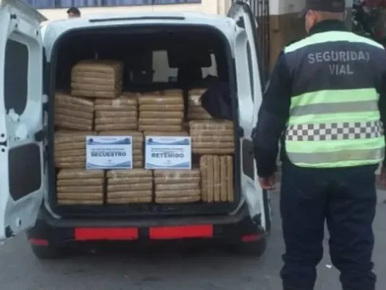 Secuestraron un cargamento millonario de hojas de Coca
