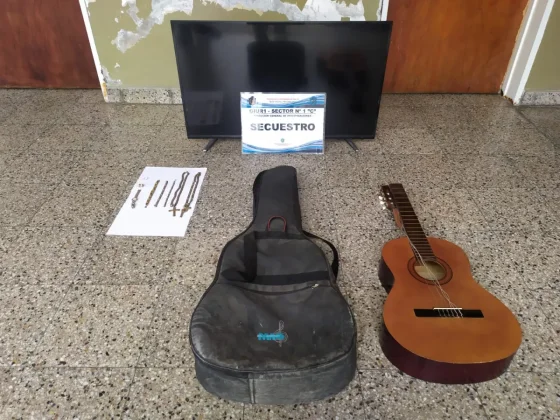 Detuvieron a chorro vinculado a delitos contra la propiedad en barrio El Huaico
