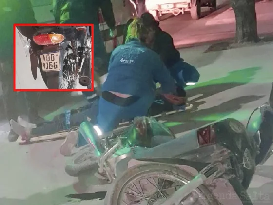 Motociclista sufrió un grave accidente cerca de Atocha: buscan a la familia