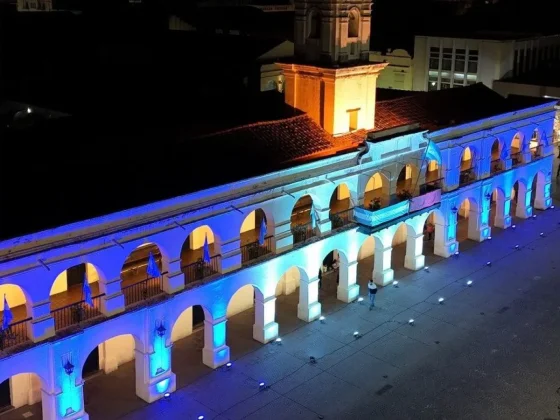 El Cabildo será iluminado con los colores celeste y blanco