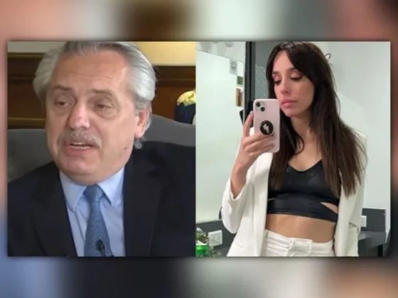 Salió a la luz un nuevo video de Tamara Pettinato en el sillón presidencial