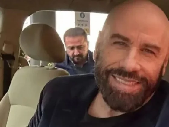 John Travolta descansó unos días en Bariloche