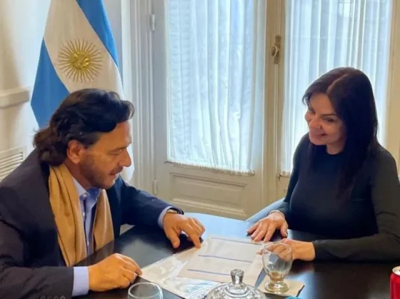 El gobernador gestionó con la ministra Sandra Pettovello la continuidad de proyectos de infraestructura escolar