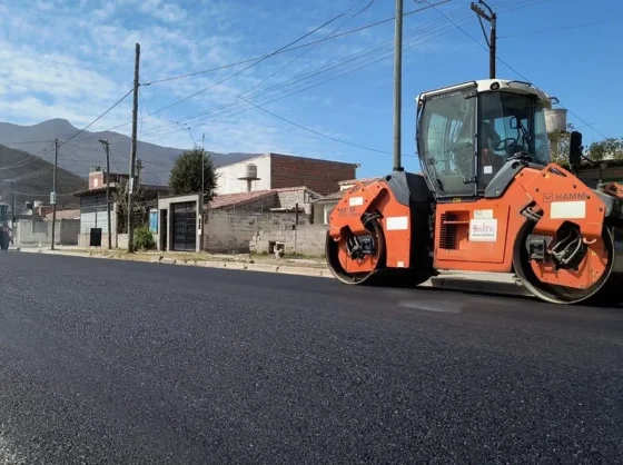 Finalizó la repavimentación de la Av. Vargas en San Ignacio