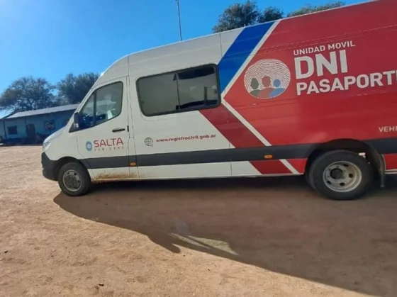 El móvil del Registro Civil atenderá a vecinos de los municipios de San Carlos, Animaná y Angastaco