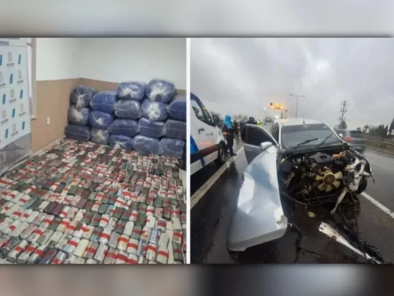 Detienen a salteños con una tonelada de hojas de coca tras chocar en la Panamericana
