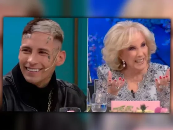 L-Gante lució sus dientes, contó cuánto le costaron y Mirtha Legrand reaccionó